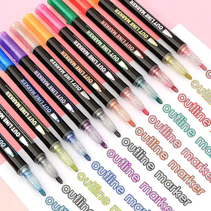 Magic Double Line Pens