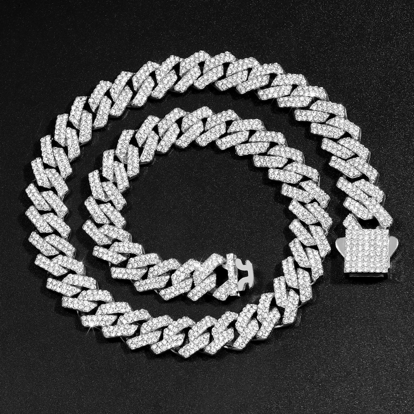 Blinged Cuban Link Chain
