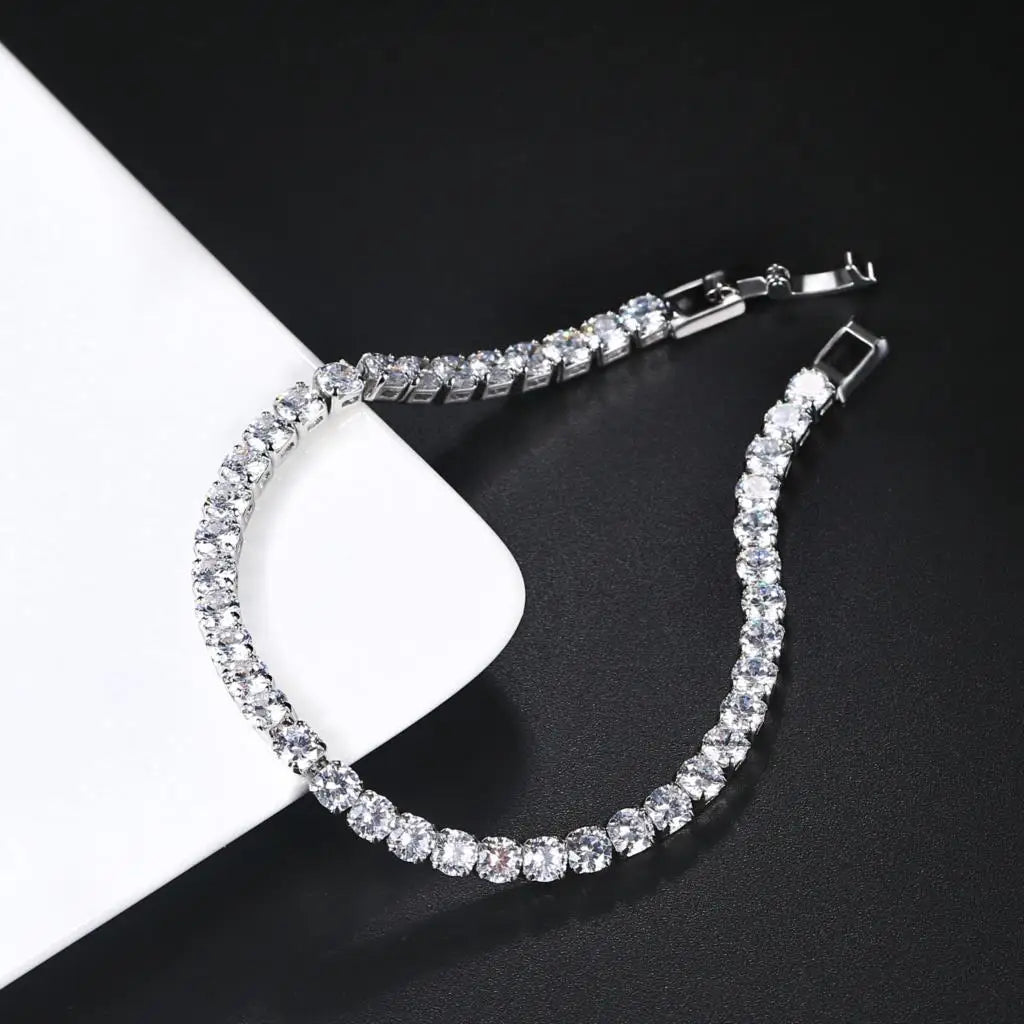 Trendy Men's Crystal Bracelet