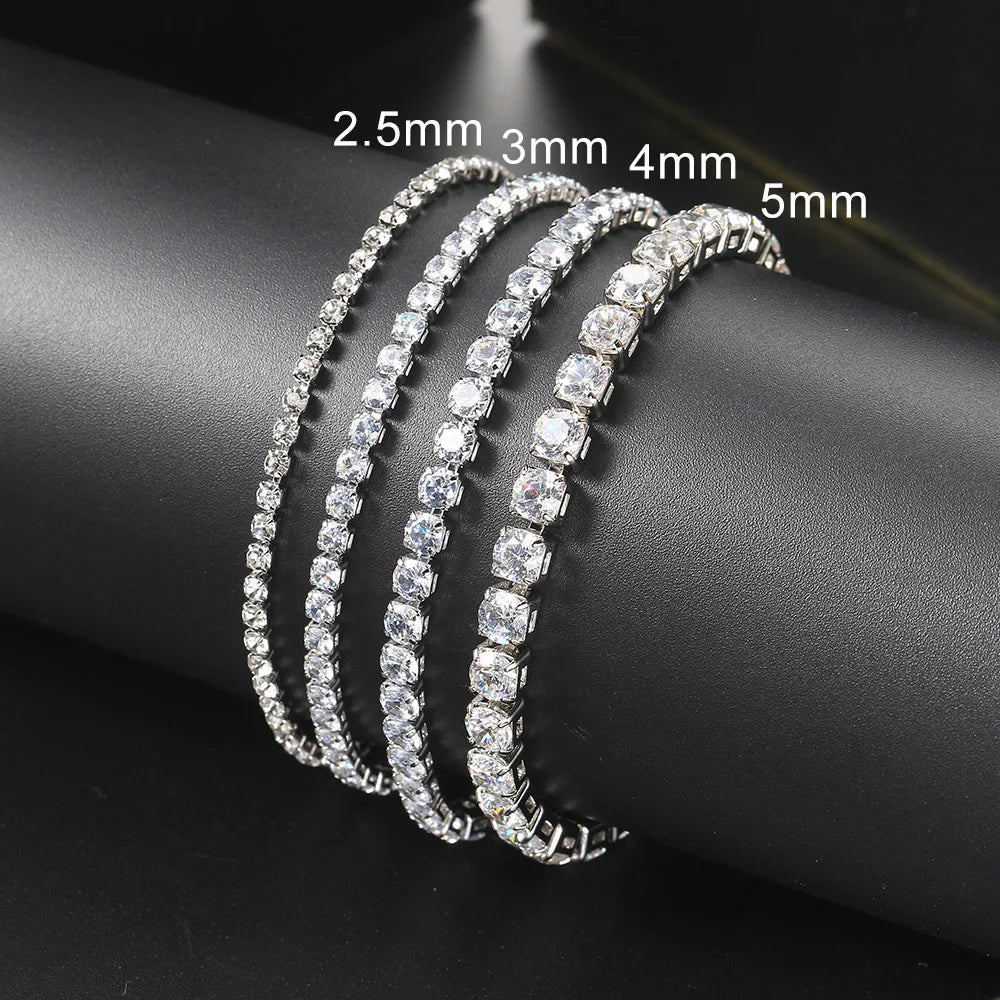 Trendy Men's Crystal Bracelet